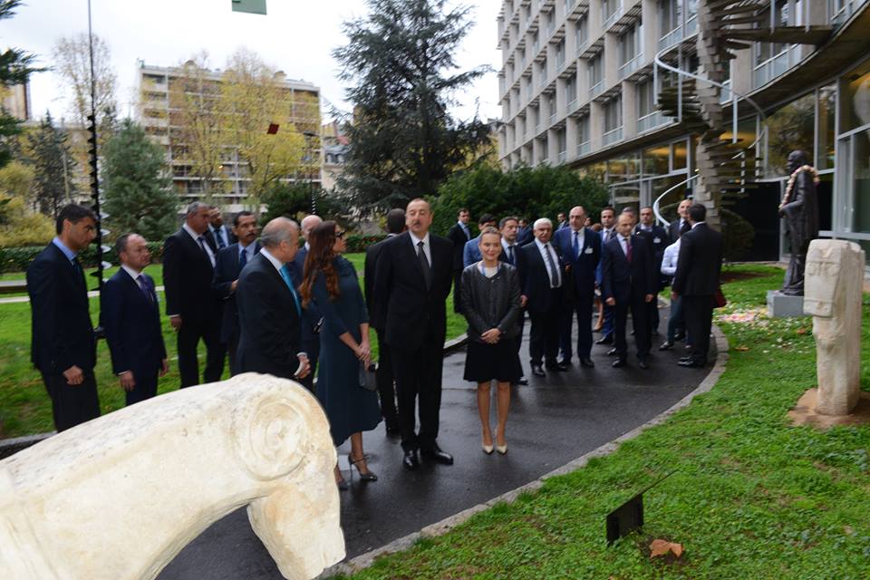 38th session of the General Conference - Leaders Forum - President of Azerbaïdjan