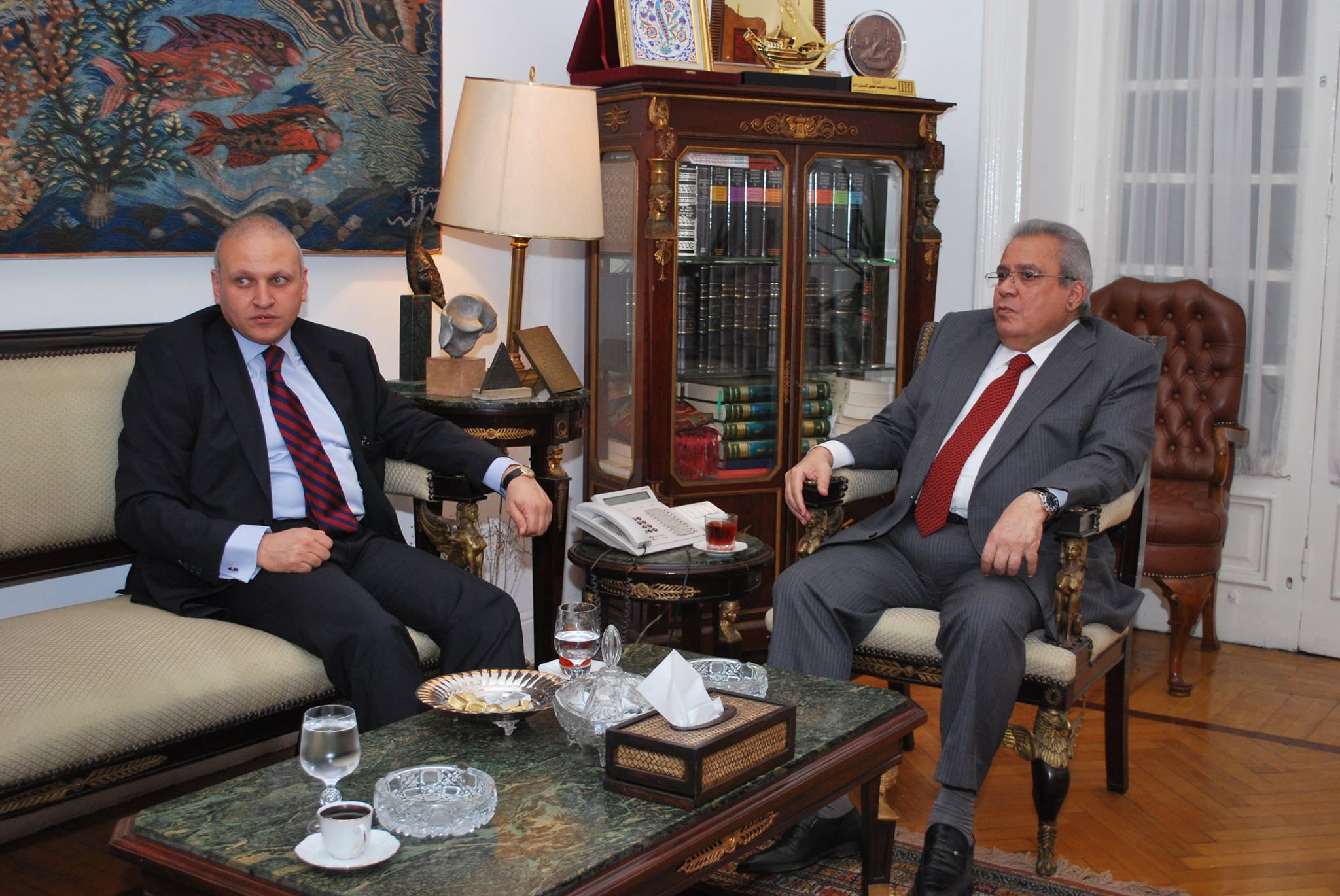 Meeting with Minister of Culture Egypt