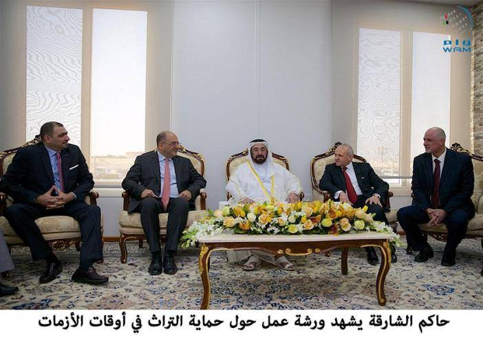 Meeting with Governor of Sharjah - United Arab Emirates 