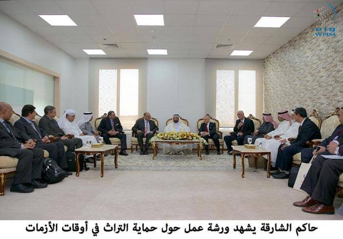 Meeting with Governor of Sharjah - United Arab Emirates 