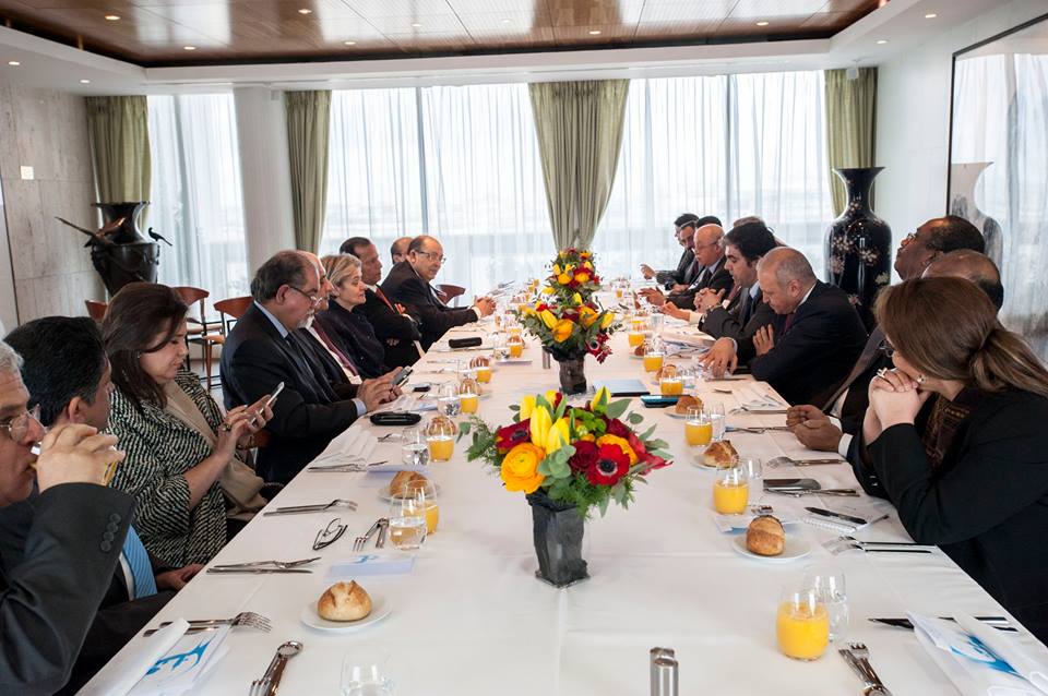 Meeting of the Arab Group with the Director General of the UNESCO 